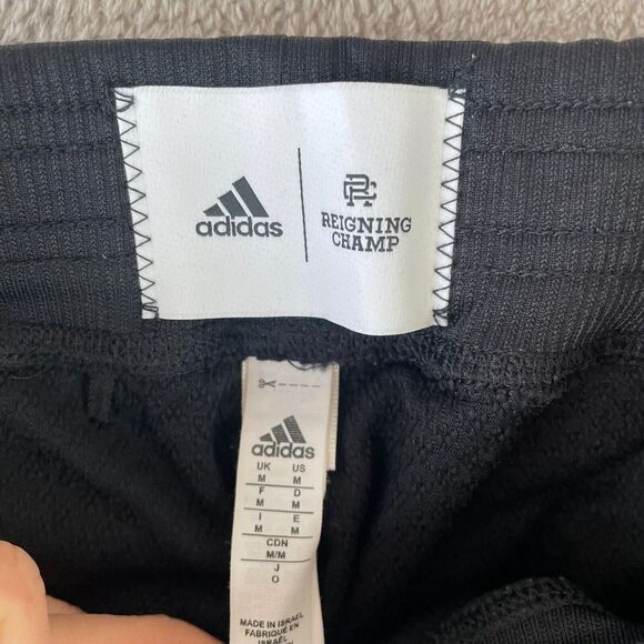 Adidas X Reigning Champ Track Suit‎ Men Medium Black PrimeKnit 2 Piece Set NWOT - Picture 11 of 16
